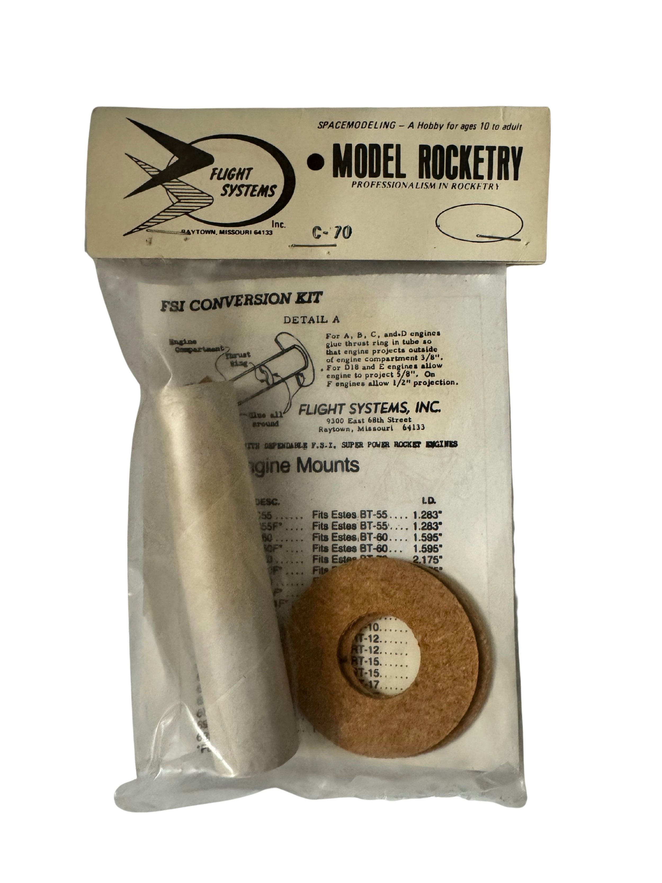 Parts & Accessories — Vintage Model Rockets / Model Rocket Kits